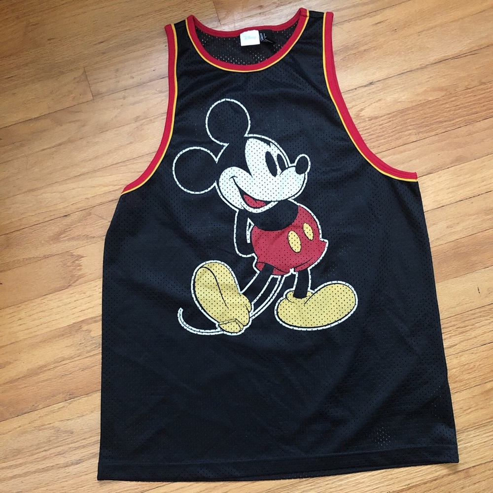 • mickey mouse jersey tank top •
